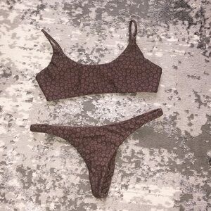 Benoa Coral Babe Top and Tai Bottoms